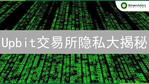 Upbit交易所隐私大揭秘：如何保护你的数字资产？（权威解读）